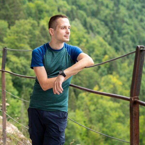 Funkčné merino tričko pre mužov