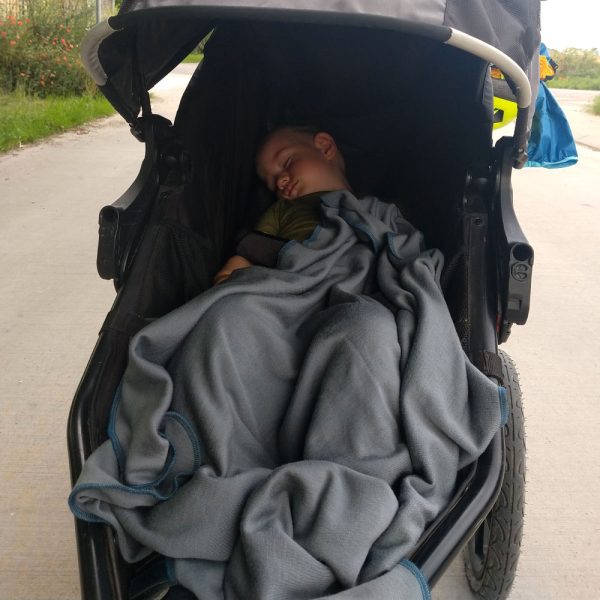 Deka z merino vlny do kočíka