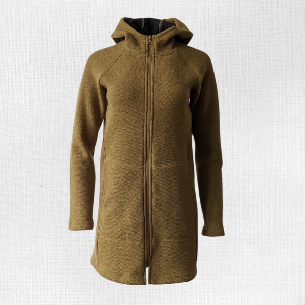 Merino mikina pre ženy Babica - khaki olivová