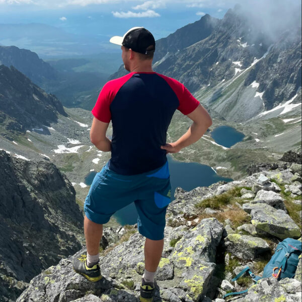 Štýlové merino tričko pánske