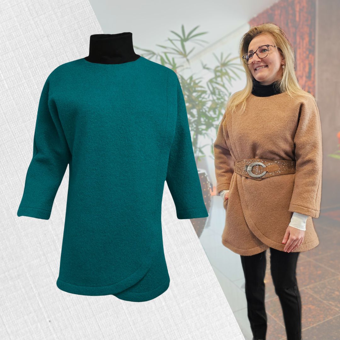 Prechodný vlnený kabát