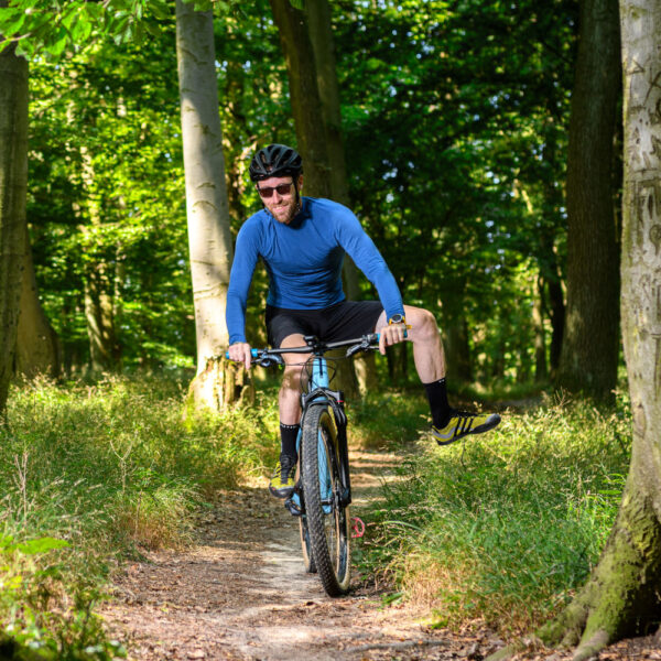 Pohodlné merino tričko na bicykel