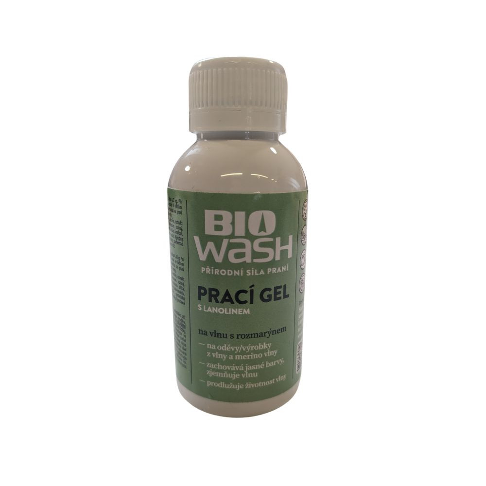 Prací gél na merino vlnu Biowash - 100ml